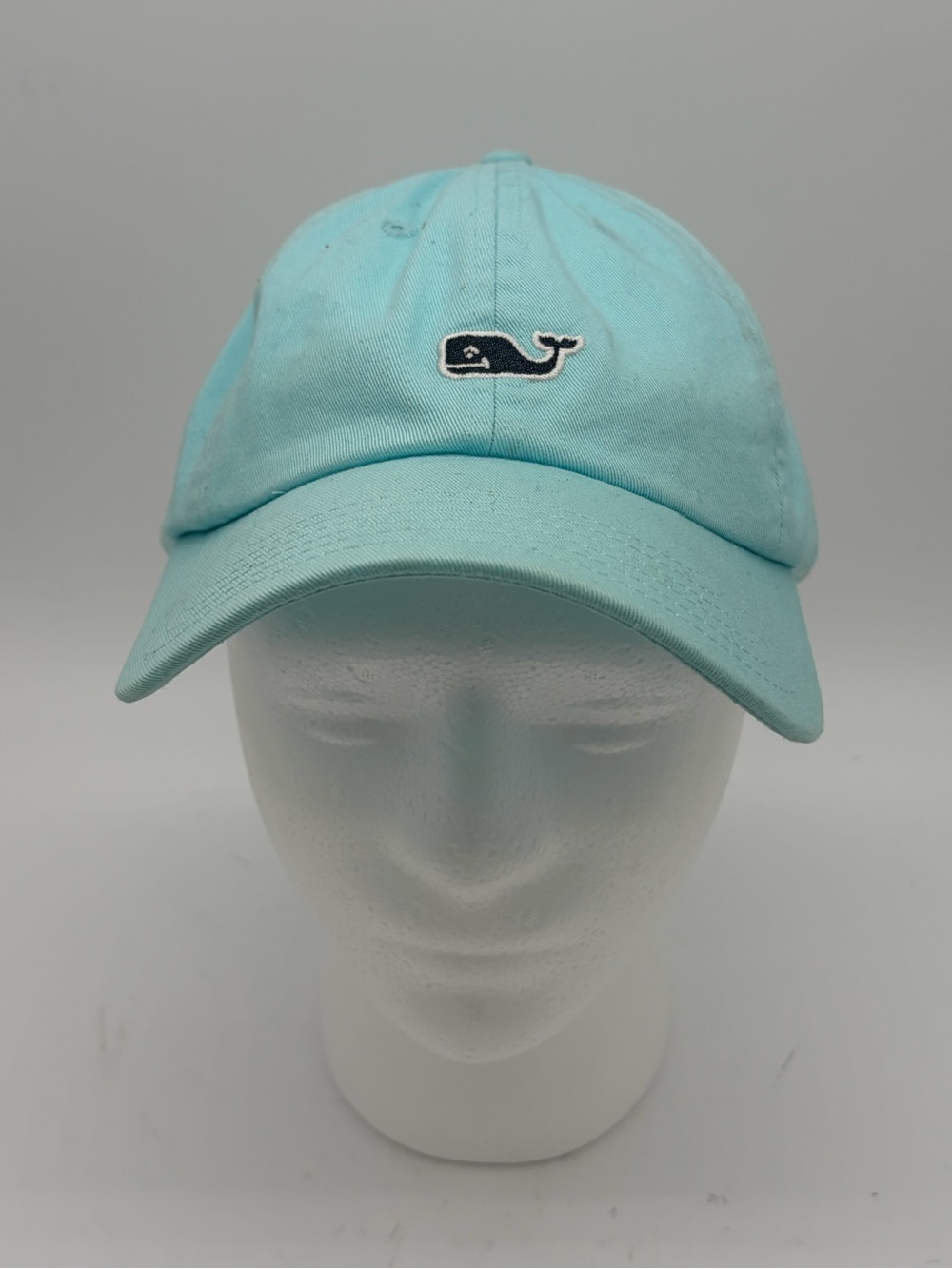 Vineyard Vines Aqua Whale Embroidered Hat
